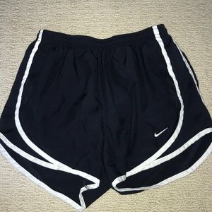 Navy nike shorts